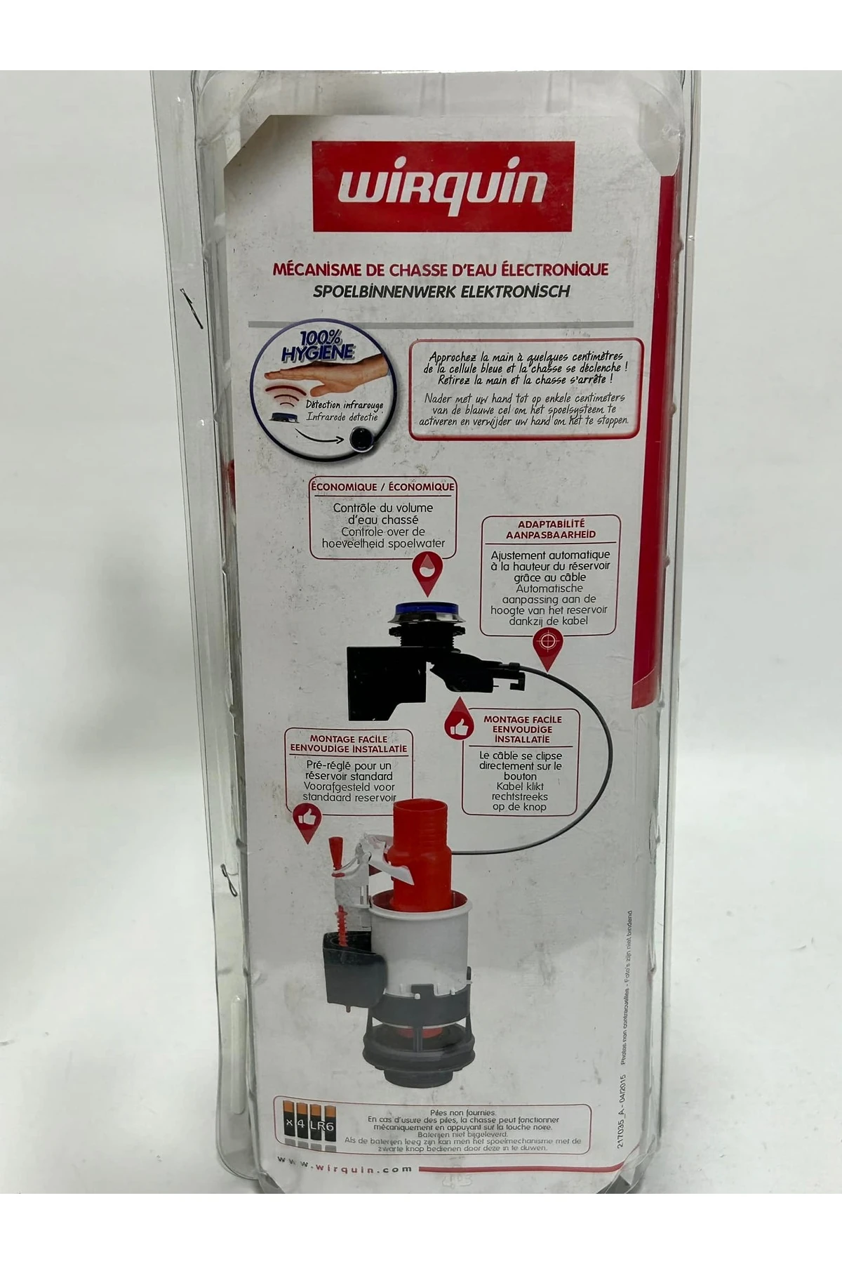 10719338 Sensörlü Klozet Rezervuar İç Takımı (Şamandırasız)