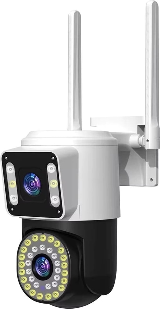 4mp Yoosee Çift Lens Ip Kamera - Wıfı Açık Otomatik Izleme, Su Geçirmez Kablosuz Güvenlik Ev Kamerası, Renkli Gece Görüş