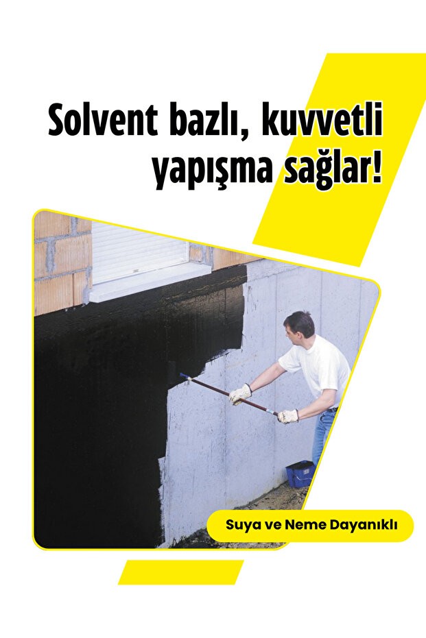 Solvent Bazlı Bitüm Esaslı Su Yalıtım Malzemesi – PROBITUFIX 190 – 18 kg
