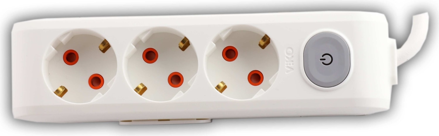 Multı-Let Vm31ANH 3lü 1mt Anahtarlı Çocuk Korumalı Priz (90117301)