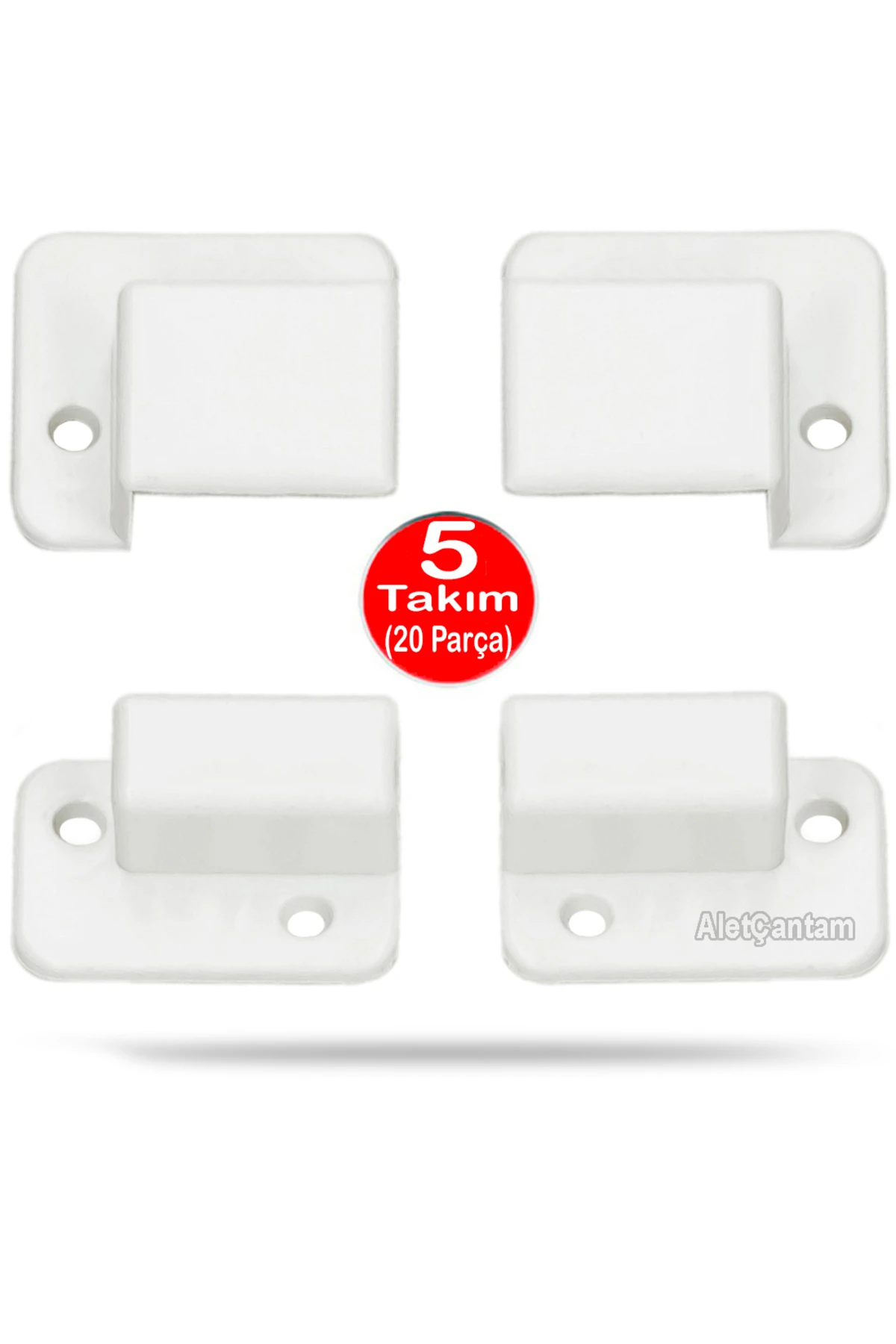 Pvc Pimapen Pencere Sineklik Montaj Aparatı 5 Takım Set Vida (10X20 PROFİLLERE UYGUNDUR)