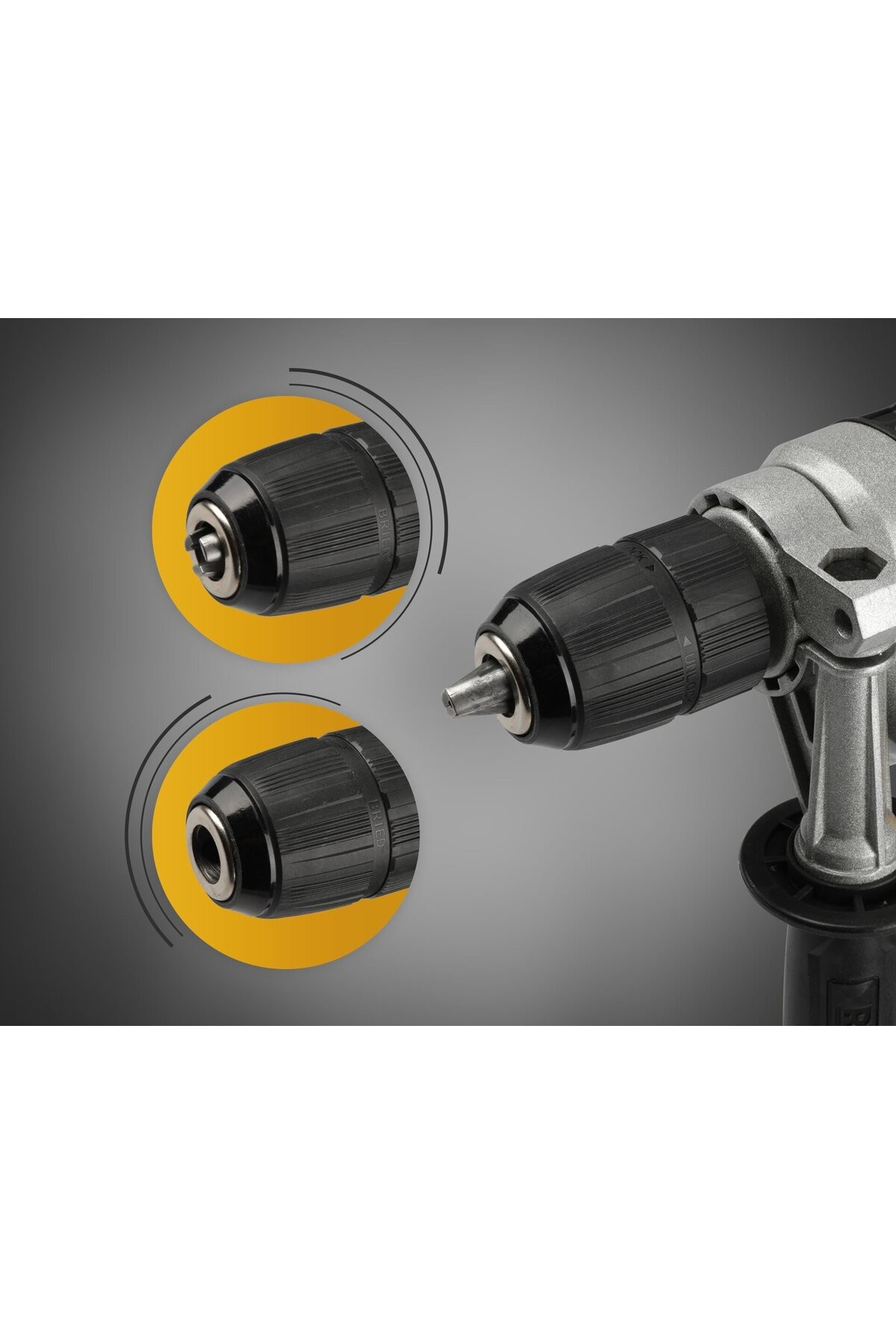 Rtm1590 Darbeli Matkap 1050 W 13 Mm