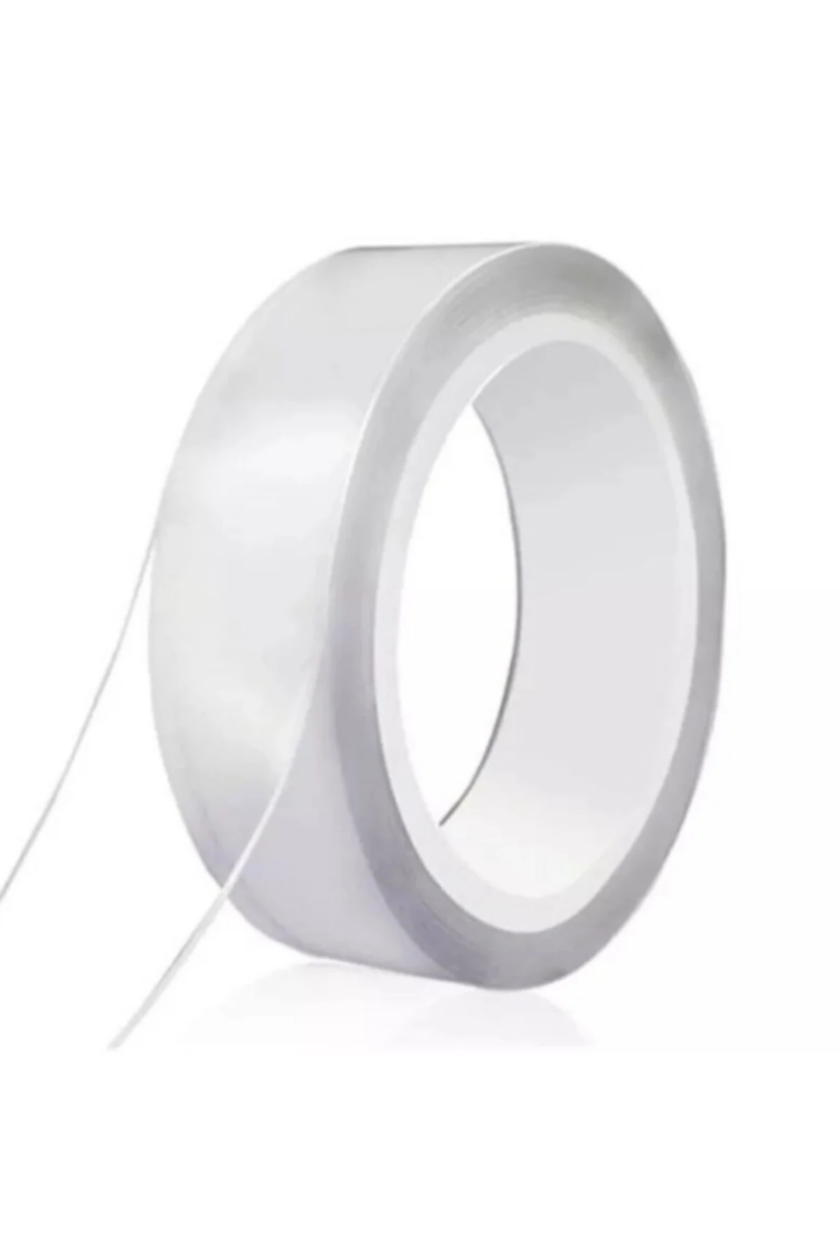Çift Taraflı Silikonlu 2 Metre Şeffaf Bant Su Geçirmez Süper Güçlü Montaj Band Akrilik