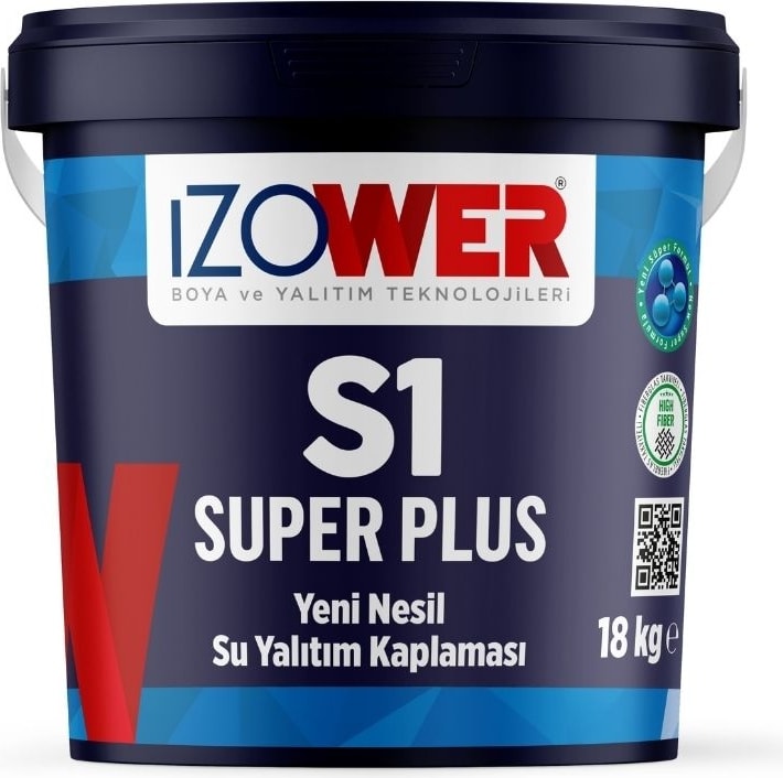 Izower S1 Süper Plus Su Yalıtım Kaplaması Beyaz