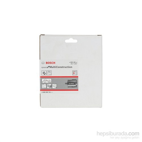 BOSCH - Speed Serisi Çok Amaçlı Delik Açma Testeresi (Panç) - 108 Mm, 4 1/4"