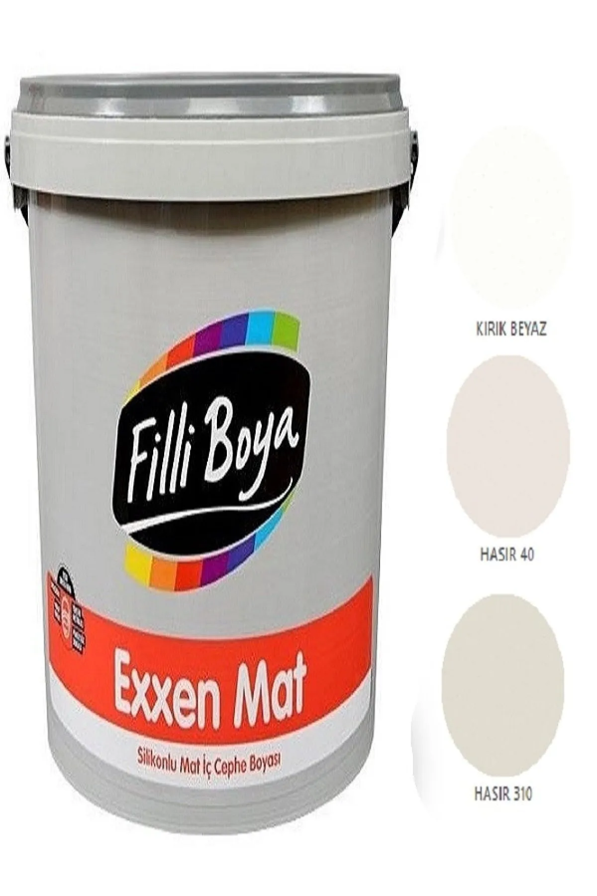 Exxen Mat Silikonlu Mat Iç Cephe Boyası 15lt (kırık Beyaz)