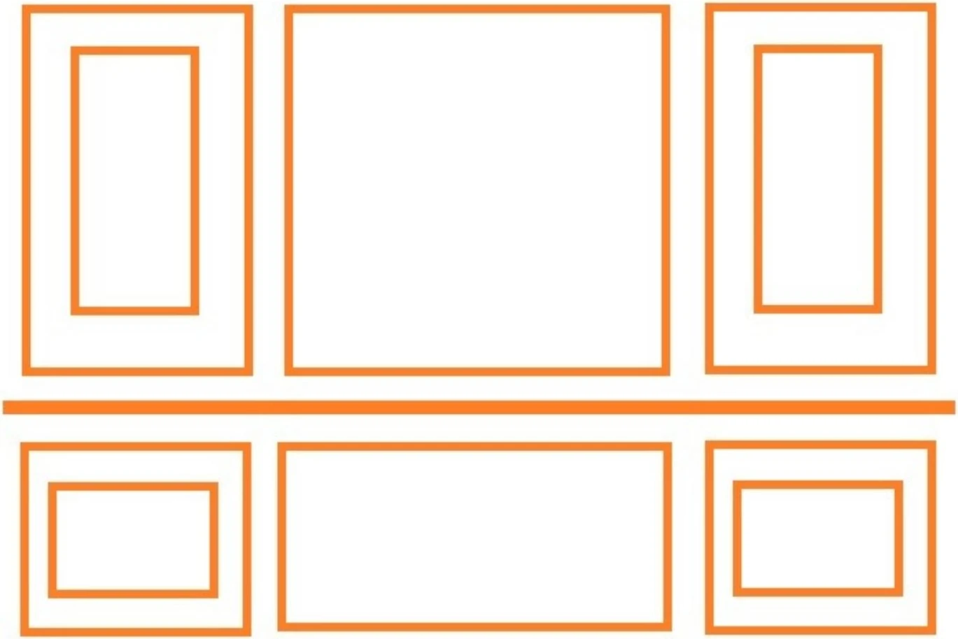 Gold Tasarım Boyanabilir Çıta Hazır KESIM(ANKA136)