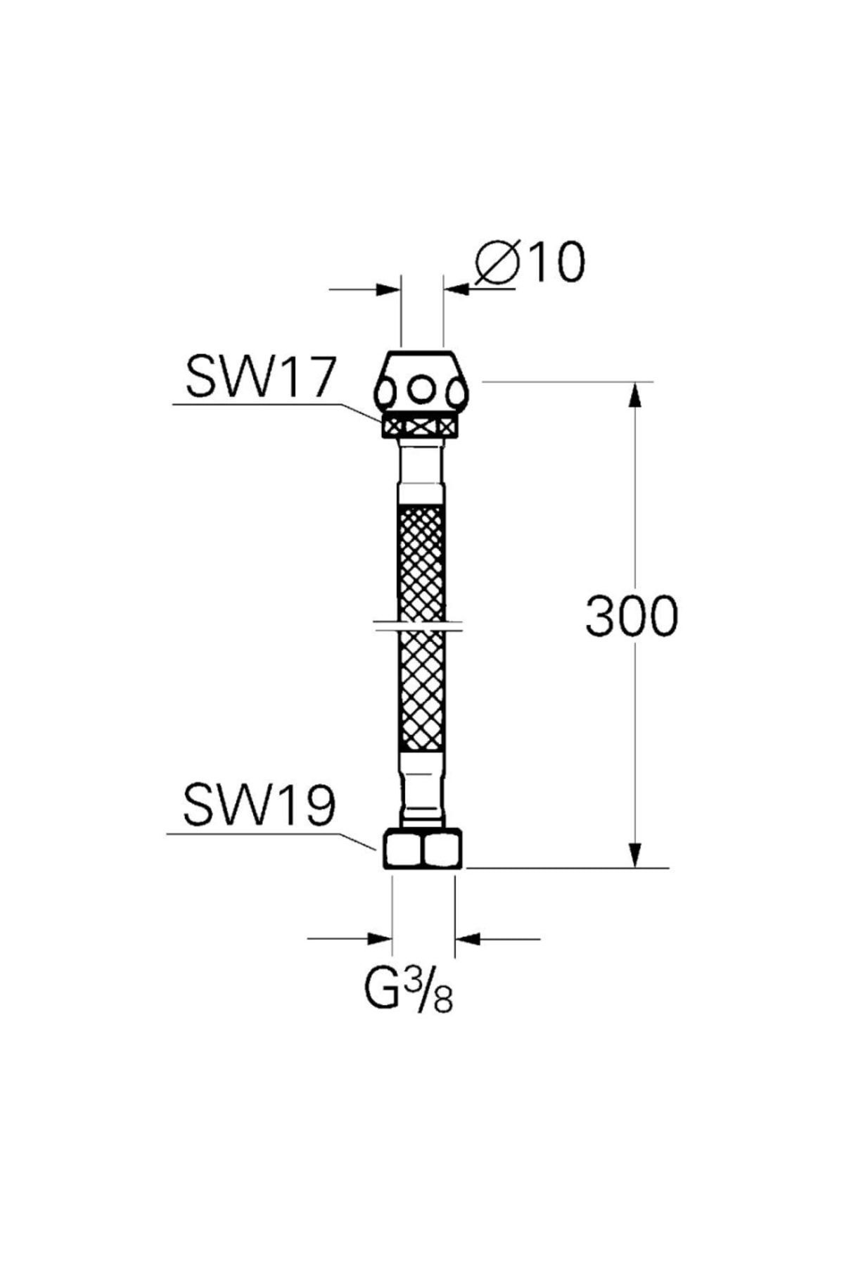Bağlantı Hortumu 300 Mm - 45120000