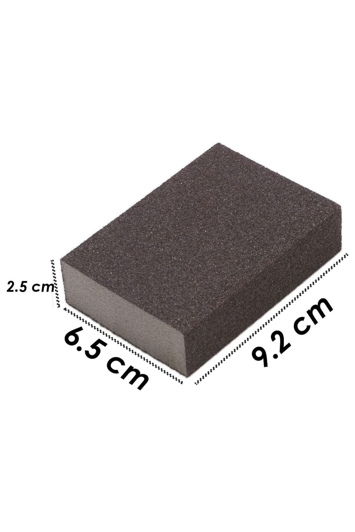 Ahşap, Mobilya, Seramik Ve Hobi Için Takoz Sünger Zımpara (100 Kum)