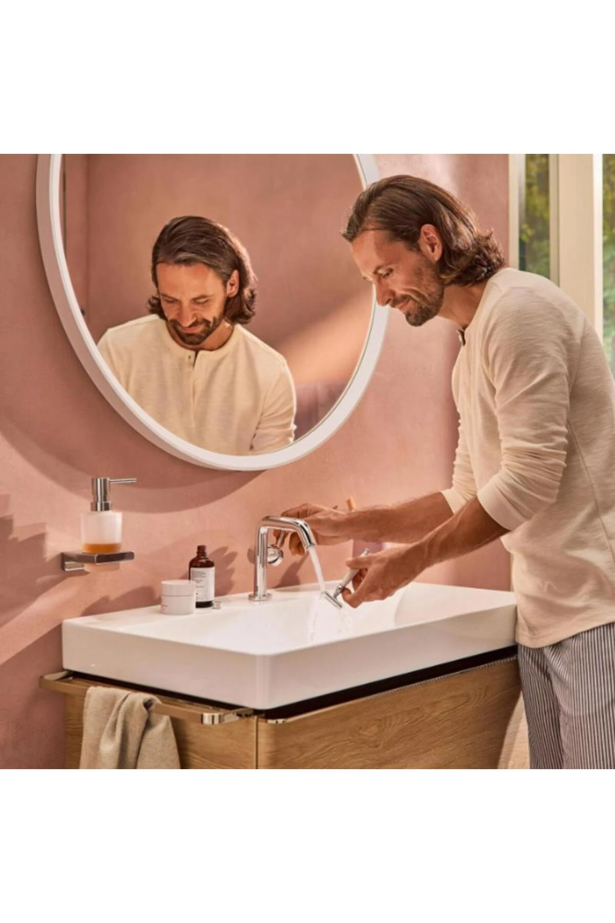 Tecturis S Lavabo Bataryası 110 Coolstart Krom 73320000