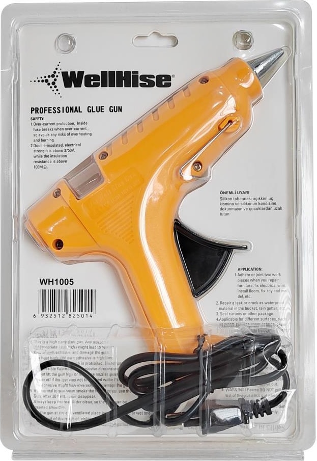 WH1005 60W Sıcak Mum Silikon Tabancası Glue Gun