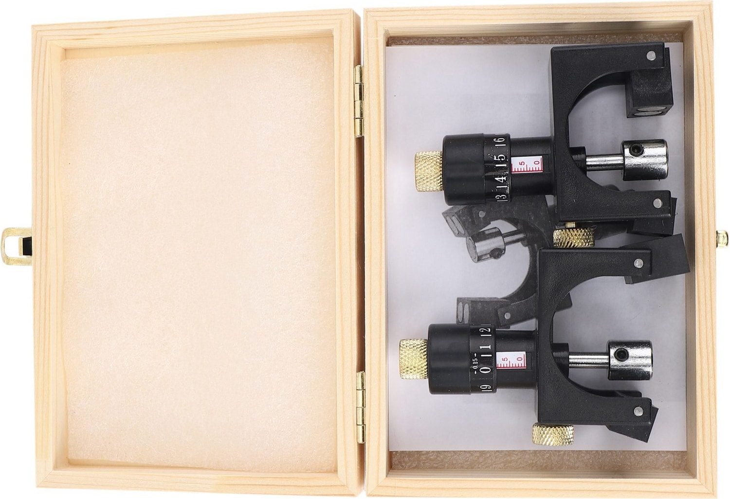 2x Ayarlanabilir Planya Bıçağı Kesici Kalibratör Ayarı Jig Ölçer Ağaç Işleme Aracı (Yurt Dışından)