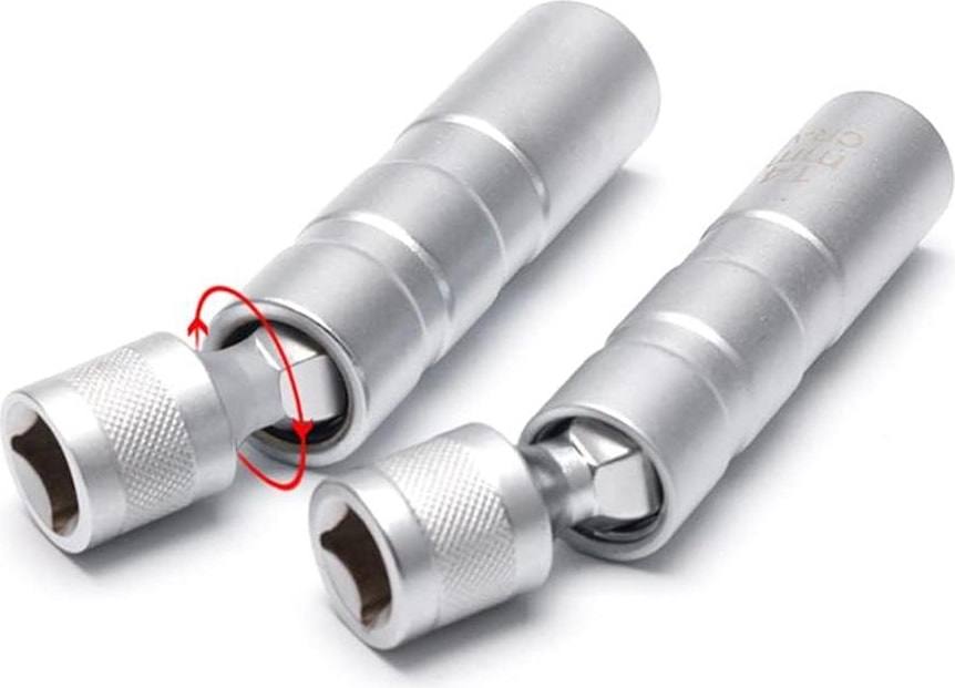 6380 Mıknatıslı Oniki Köşe Mafsallı 3/8" Buji Lokması 16 mm