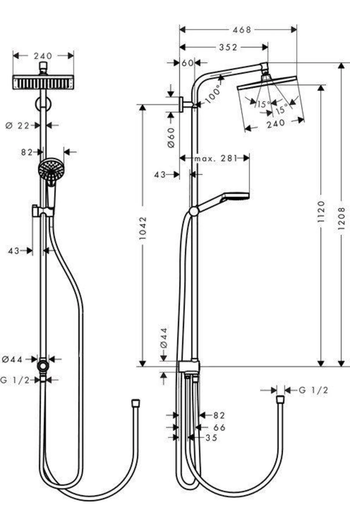 Logis Ve Crometta E240 Banyo Batarya Seti