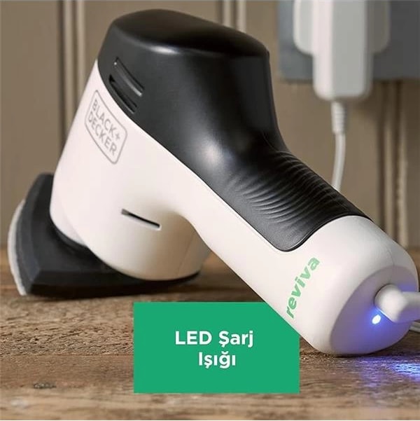 Black + Decker Reviva 12V Şarjlı Zımpara Makinesi
