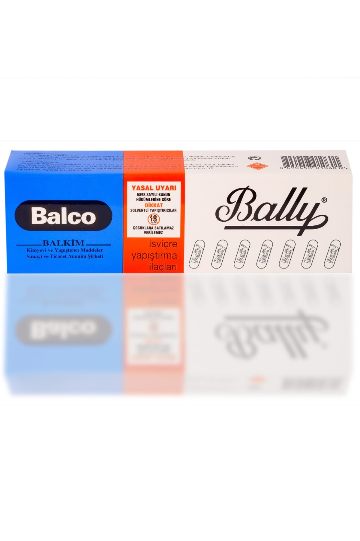 BALLY Vgr Point Solvent Yapıştırıcı Tüp 50 gr - Çanta Ayakkabı Deri Kösele Kumaş Yapıştırıcısı