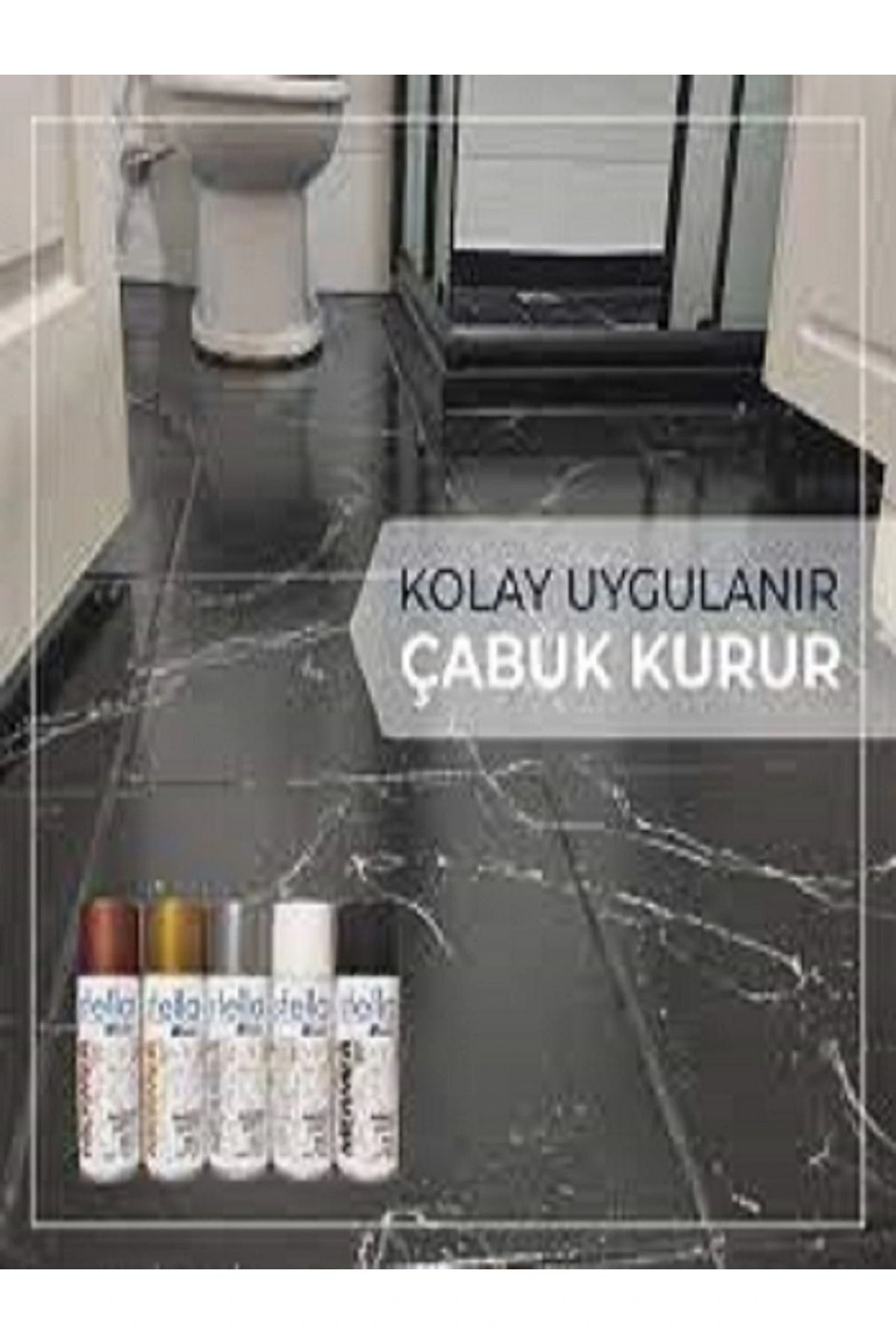 Stella Mermer Efekti Sprey 200ml Beyaz