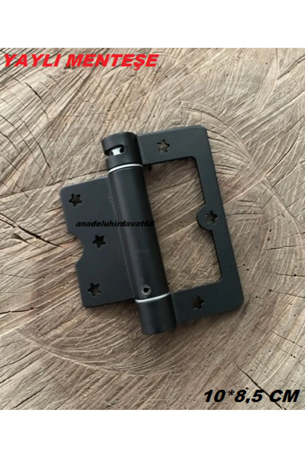 SİYAH RENK YAYLI MENTEŞE YAYLI KAPI MENTEŞESİ YAYLI DOLAP MENTEŞESİ 1ADET