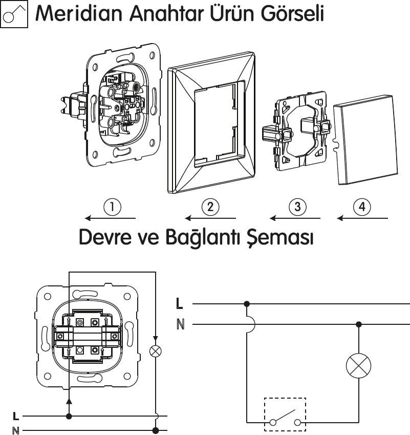 Karre Anahtar - Beyaz 90960701