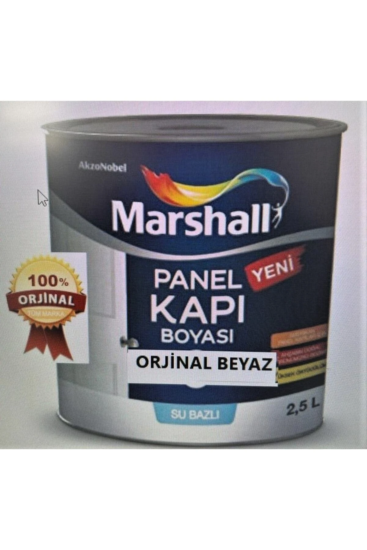 Panel Kapı Boyası 2,5lt Beyaz