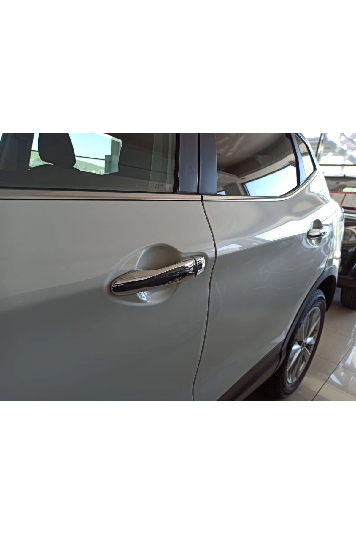 Nissan Qashqai Uyumlu 2014-2020 Krom Kapı Kolu - Smart Key - Akıllı Anahtar
