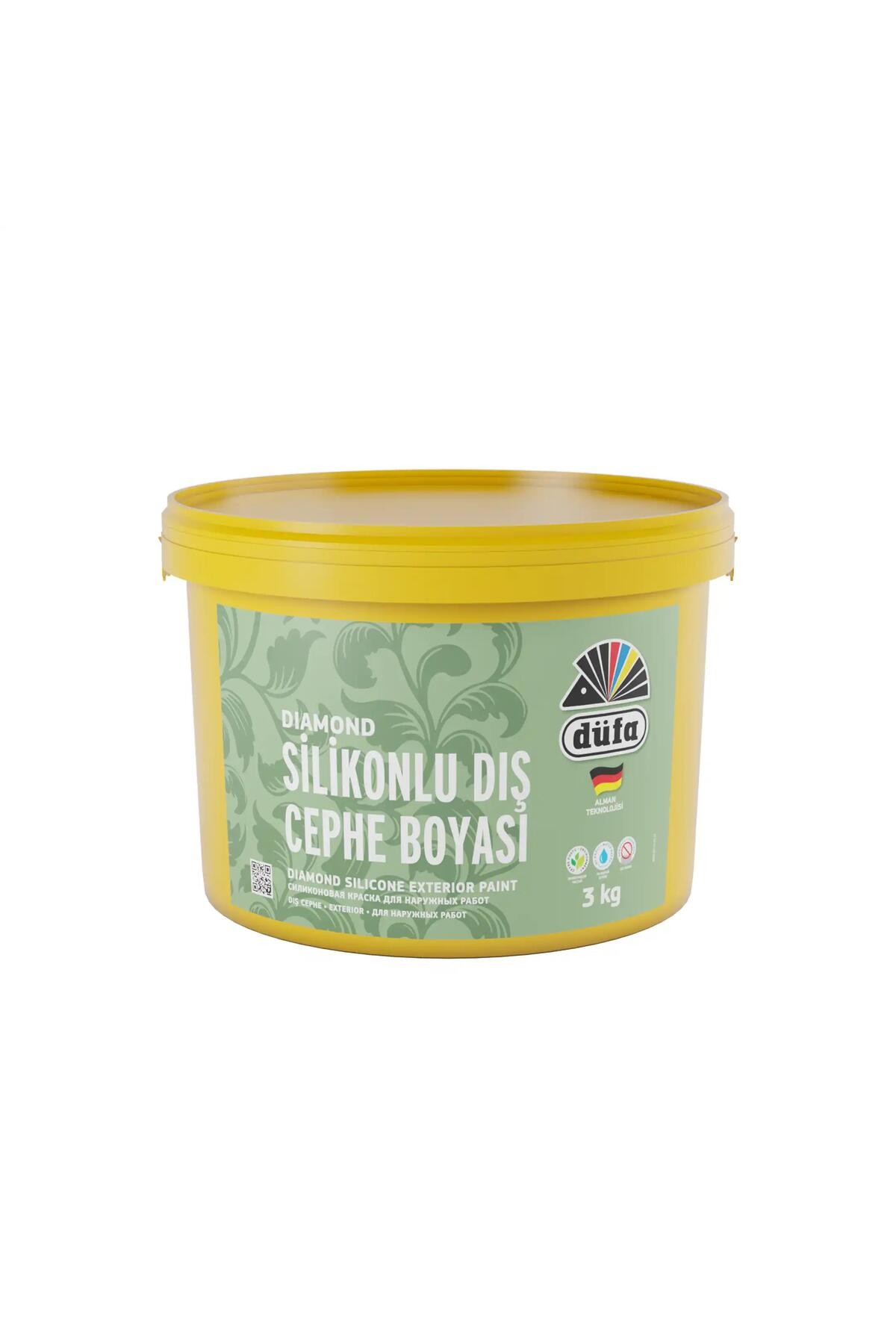 Diamond Silikonlu Dış Cephe Beyaz 3 kg