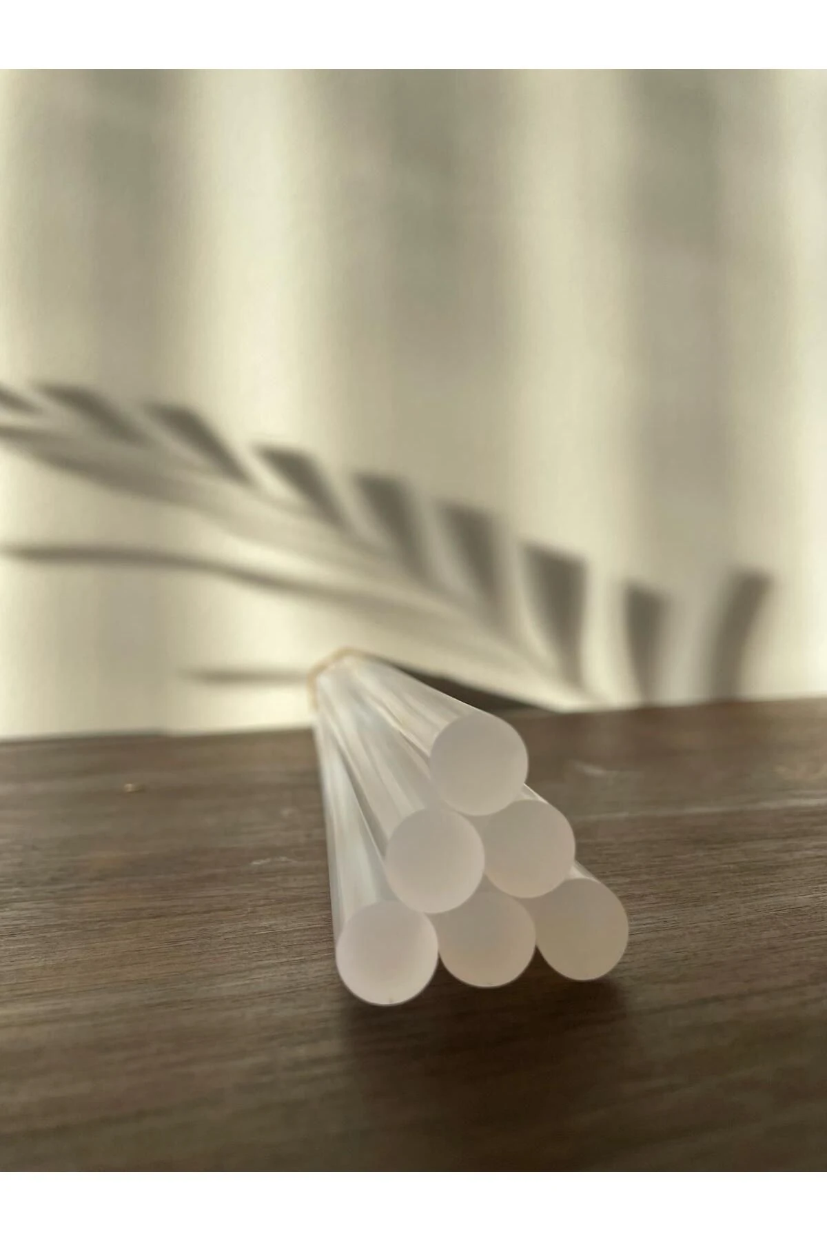 Sıcak Kalın Mum Silikon 11 Mm Kalınlık 30 Cm 6 Adet Çubuk