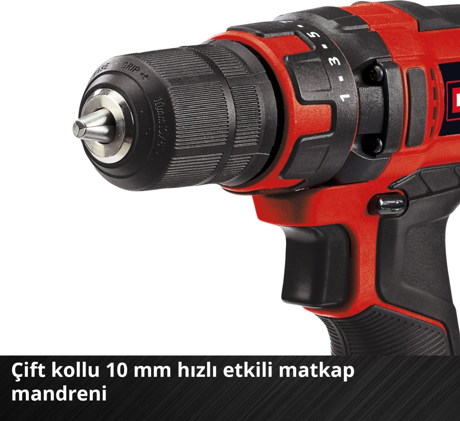 EİNHELL Akülü Vidalama TC-CD 18/35 Li-Solo Power X-Change (Li-Ion, 18 V, 550 dak.-1, 35 Nm, 10 mm mandren, akü ve şarj cihazı dahil değildir) - 4513927
