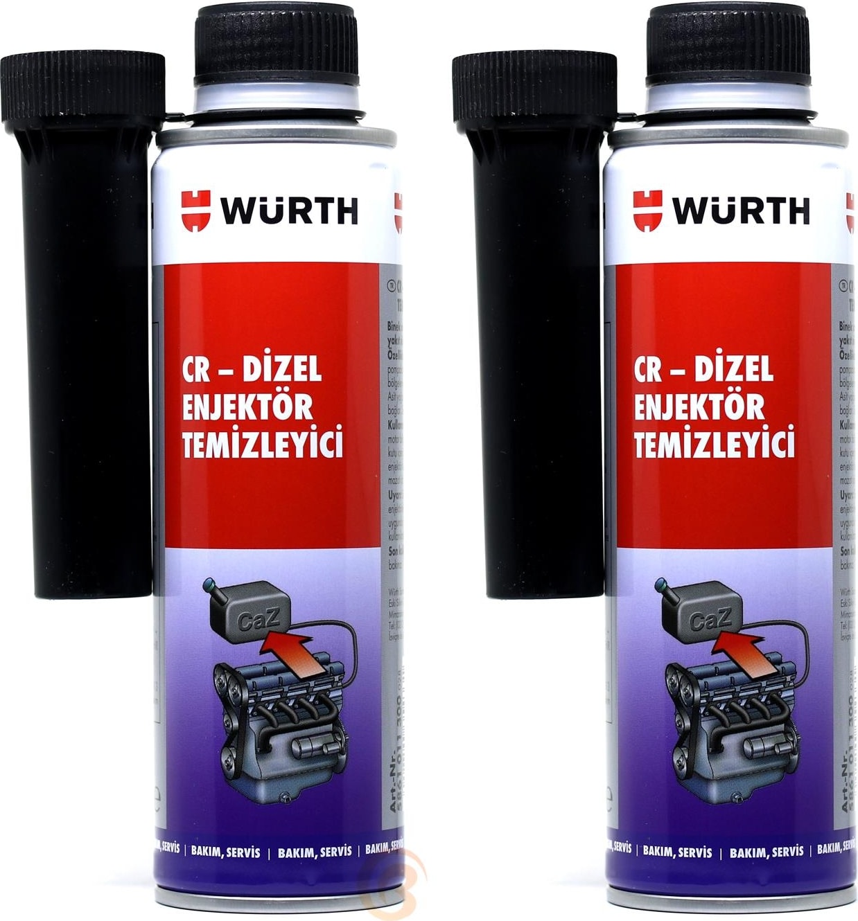2x  Dizel Enjektör Temizleyici Performans Iyileştirici 300ML