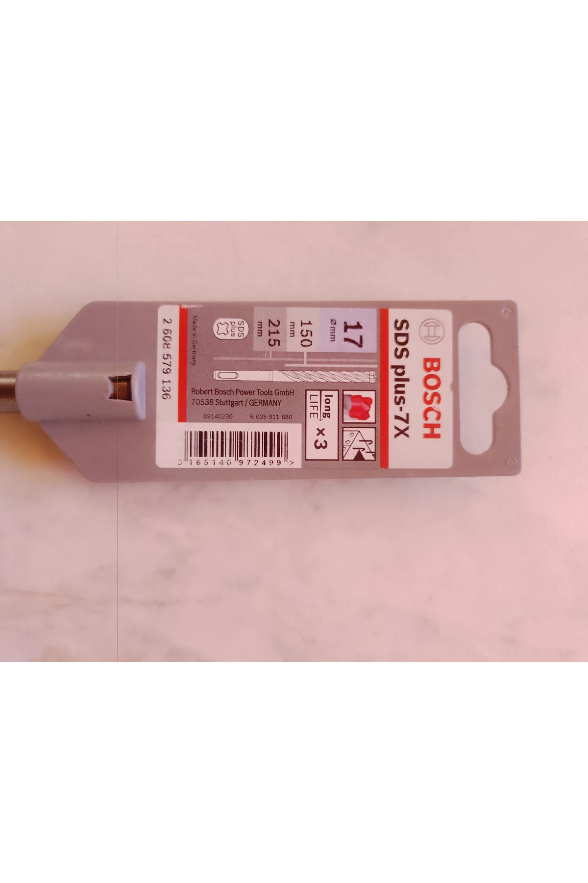 sds plus 7x 17mm*150mm*215mm 2608579136