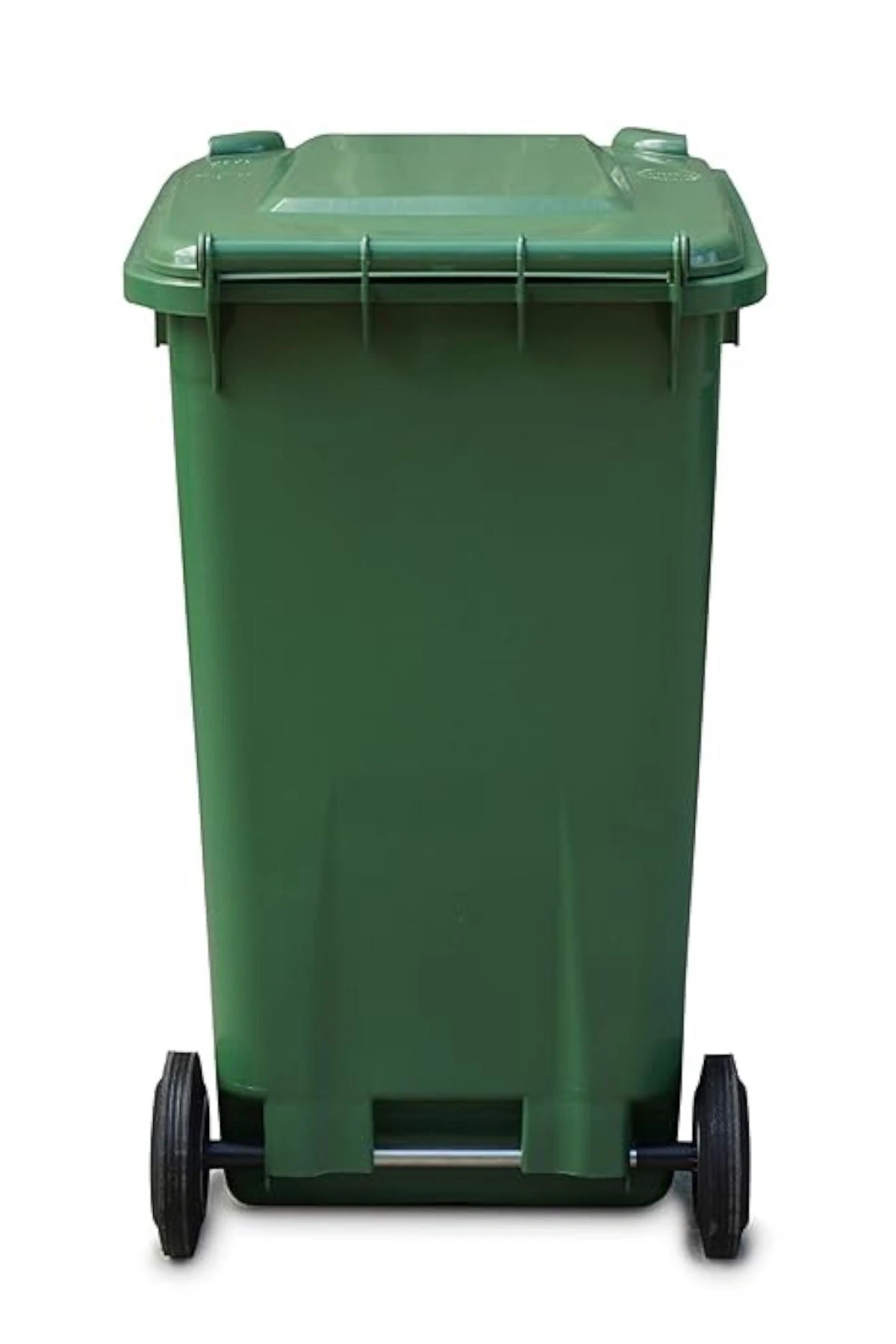 UMBEX Yeşil Çöp Konteyneri Çöp Kovası 240 Litre Konteyner A Isıya Karşı Dayanıklı - Yeşil