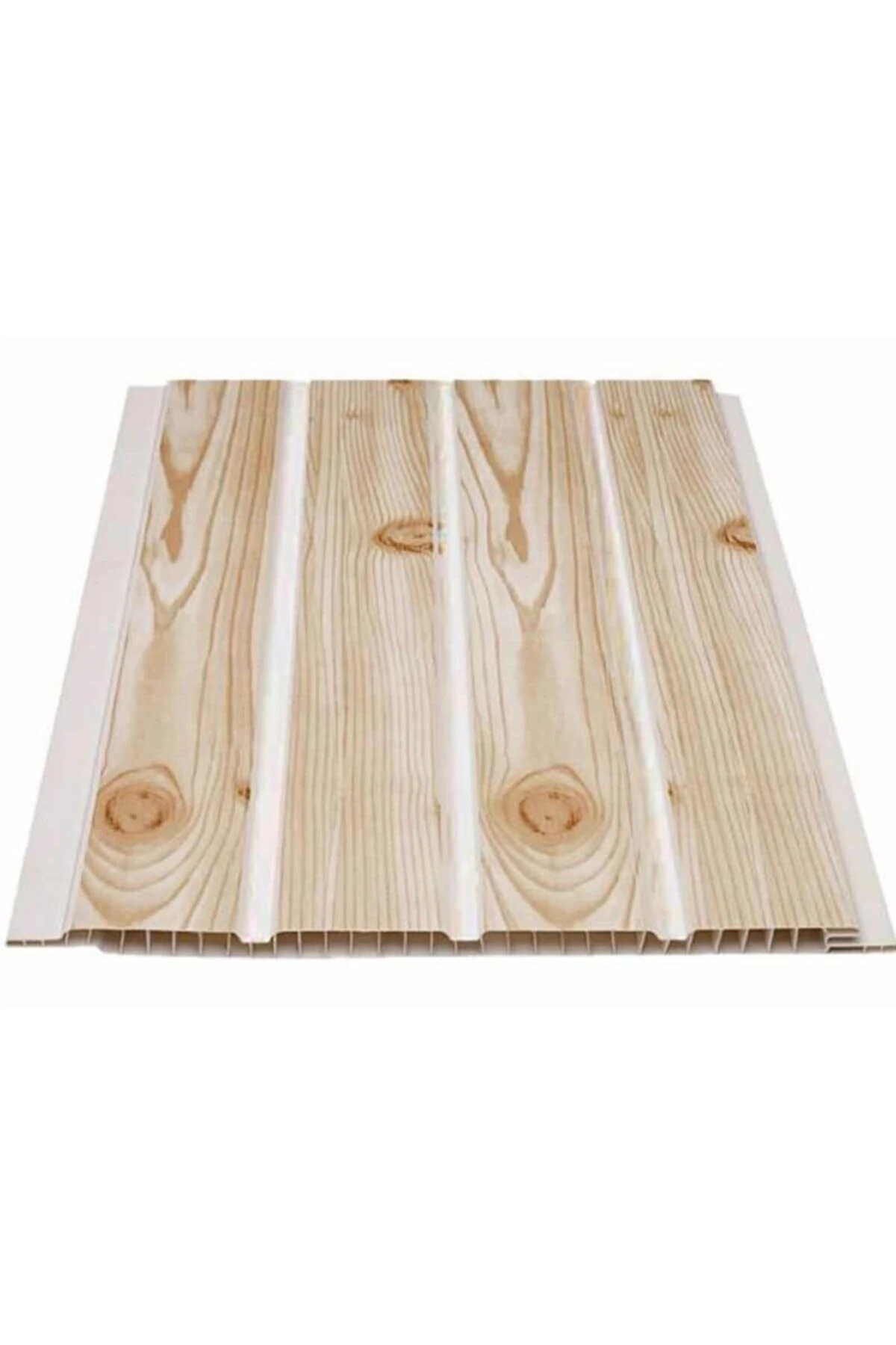 Fındık Ahşap Desen Plastik Pvc Duvar Tavan Lambiri / 40 Adet 20cm X 2 Metre - 16 Metrekare