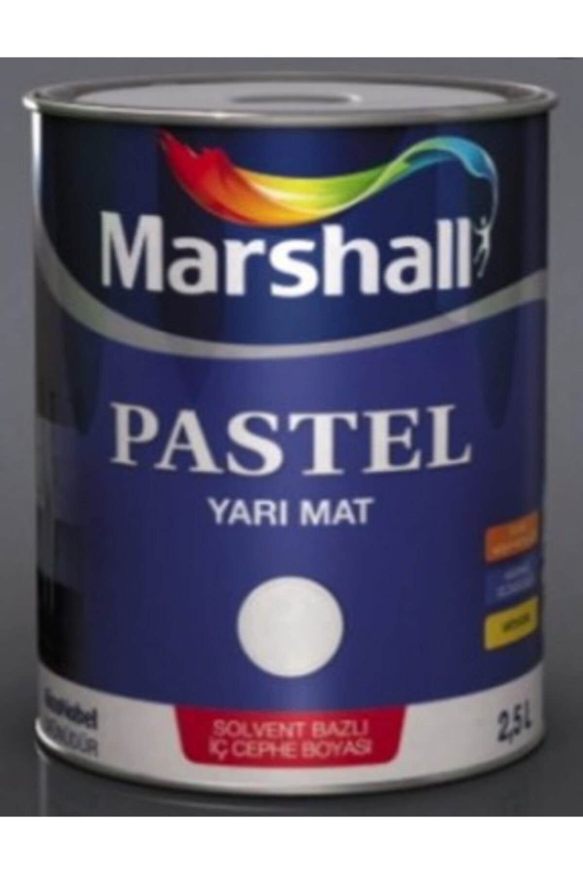 Pastel Yarımat Duvar-ahşap-metal Yağlı Boyası 2.5 Lt Damla Sakızı