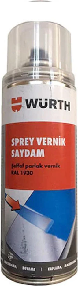 Sprey Vernik RAL1930 Saydam 400 ml (Lacquer Spray Special)