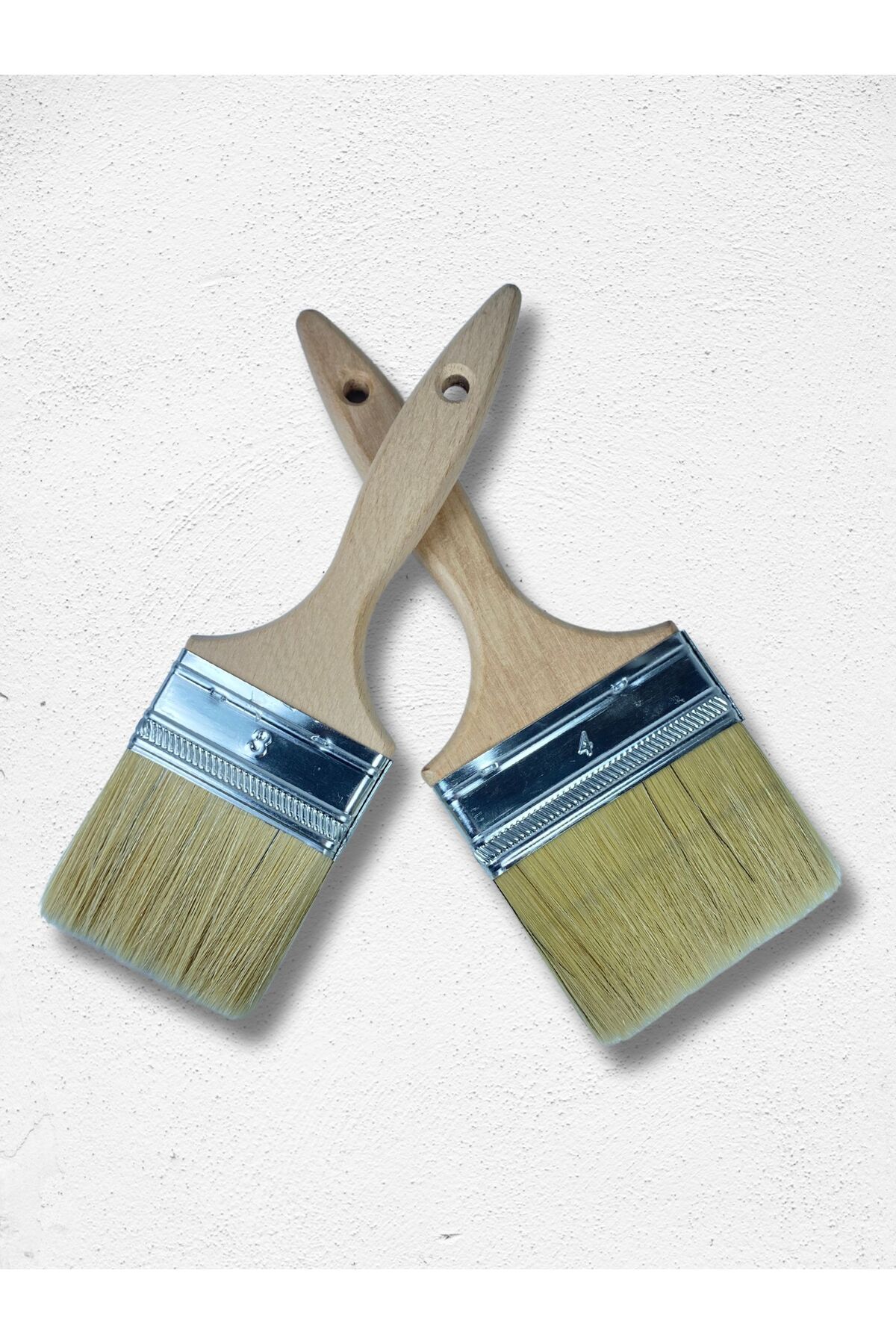 3 NUMARA AHŞAP SAPLI KESTİRME FIRÇASI