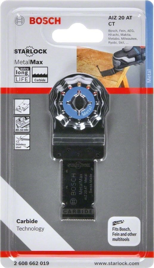Metal Karbid Daldırma Testere Bıçakları Metalmax