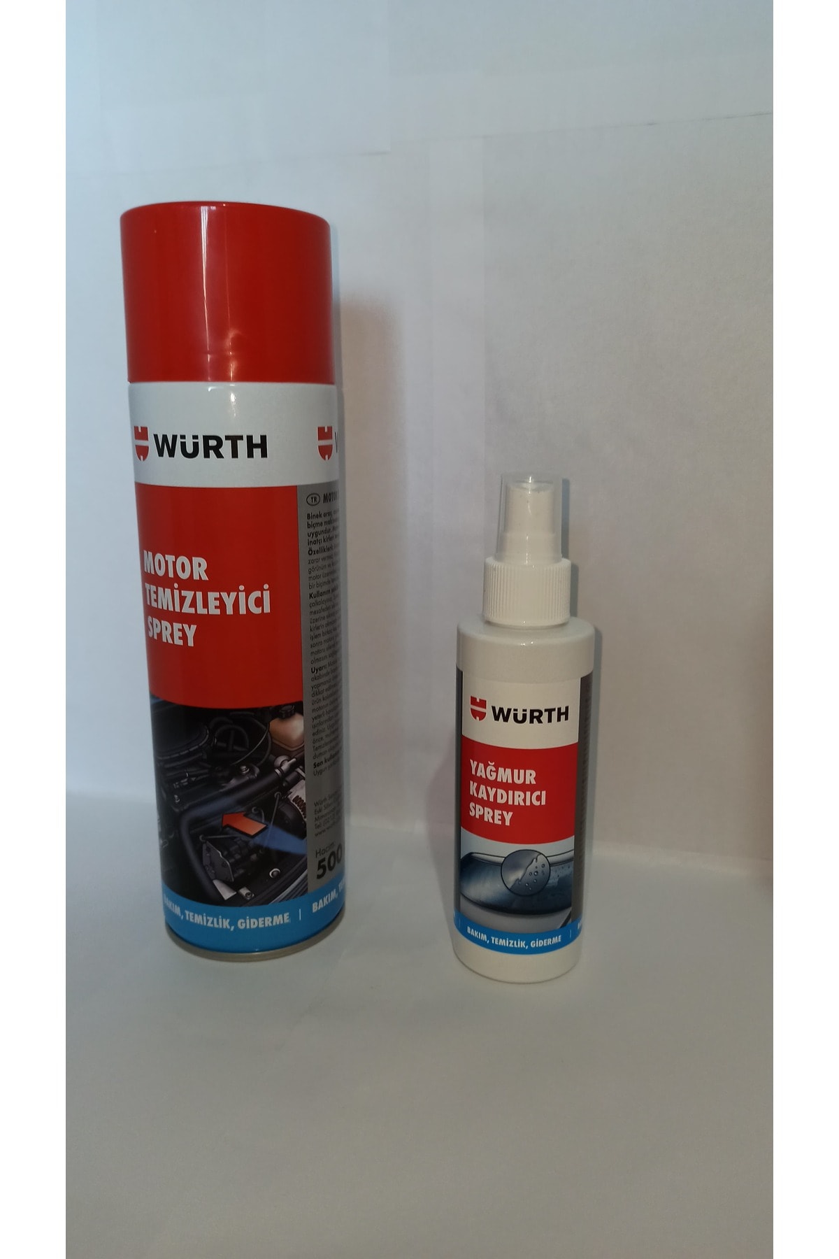 HIZLI TEMİZLEME SPREYİ 500 ML YAĞMUR TEMİZLEME SPREYİ 150 ML SET 0890230500-WÜRTH