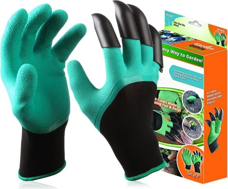 Garden Genie Gloves Toprak Kazma Bahçe Eldiveni