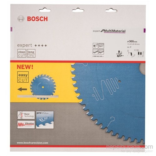 - Expert Serisi Çoklu Malzeme İçin Daire Testere Bıçağı - 305 X 30 X 2,4 Mm, 96 Diş