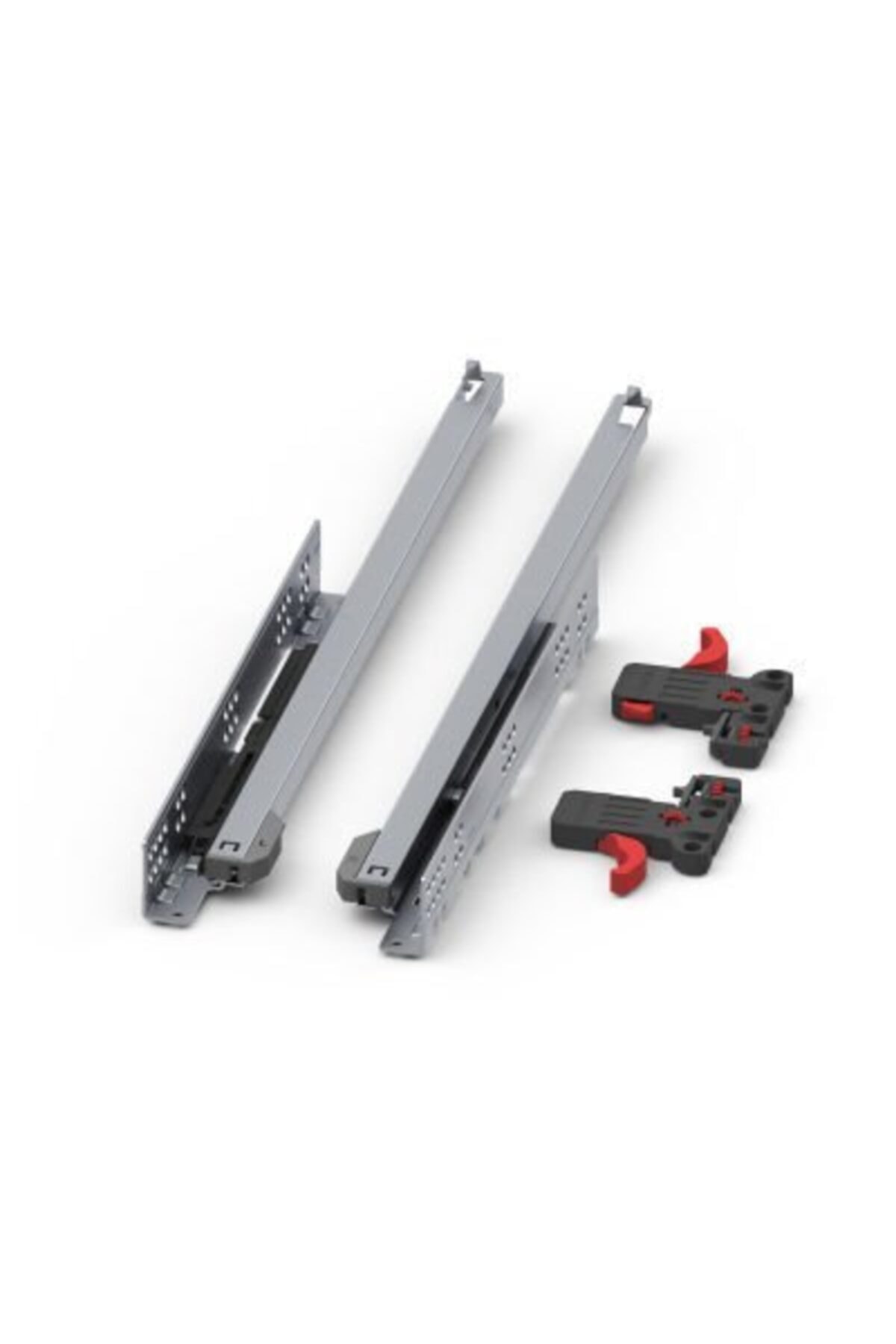 Slide Tandem Çekmece Rayı Kısmi Frenli 35 cm