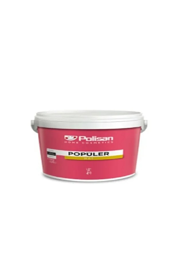 Popüler Plastik Mat Duvar Boyası 3.5 Kg-beyaz Rengi