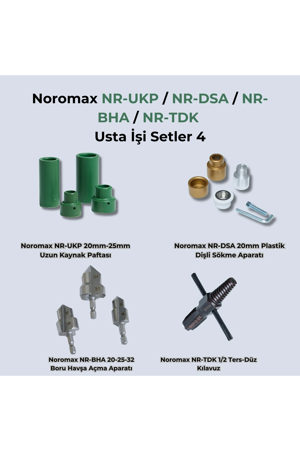 4'lü Usta Işi Yardımcı Ekipman Seti