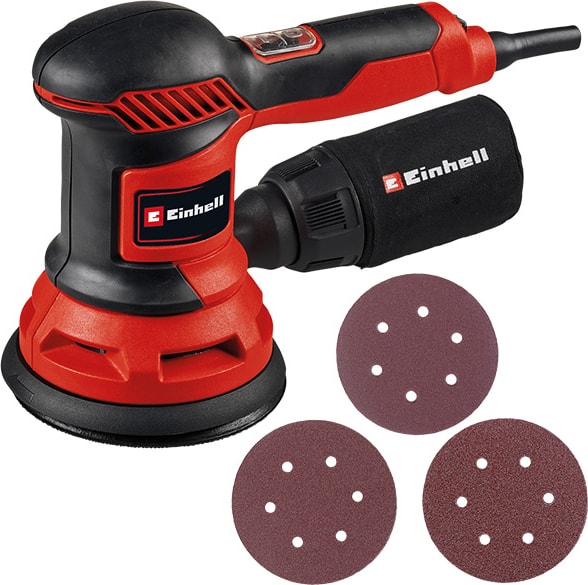 Eksantrik Zımpara TC-RS 425 E (425 W, 25 adet Ø 125 mm zımpara diski, P60, P80, P120 zımpara kağıdı dahil) - 4462005