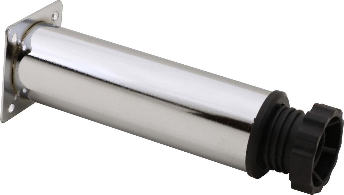 Ayarlanabilir Mobilya Kanepe Baza Koltuk Metal Destek Yükseltici Ayağı 15 Cm Krom Ayakları (5 Adet)