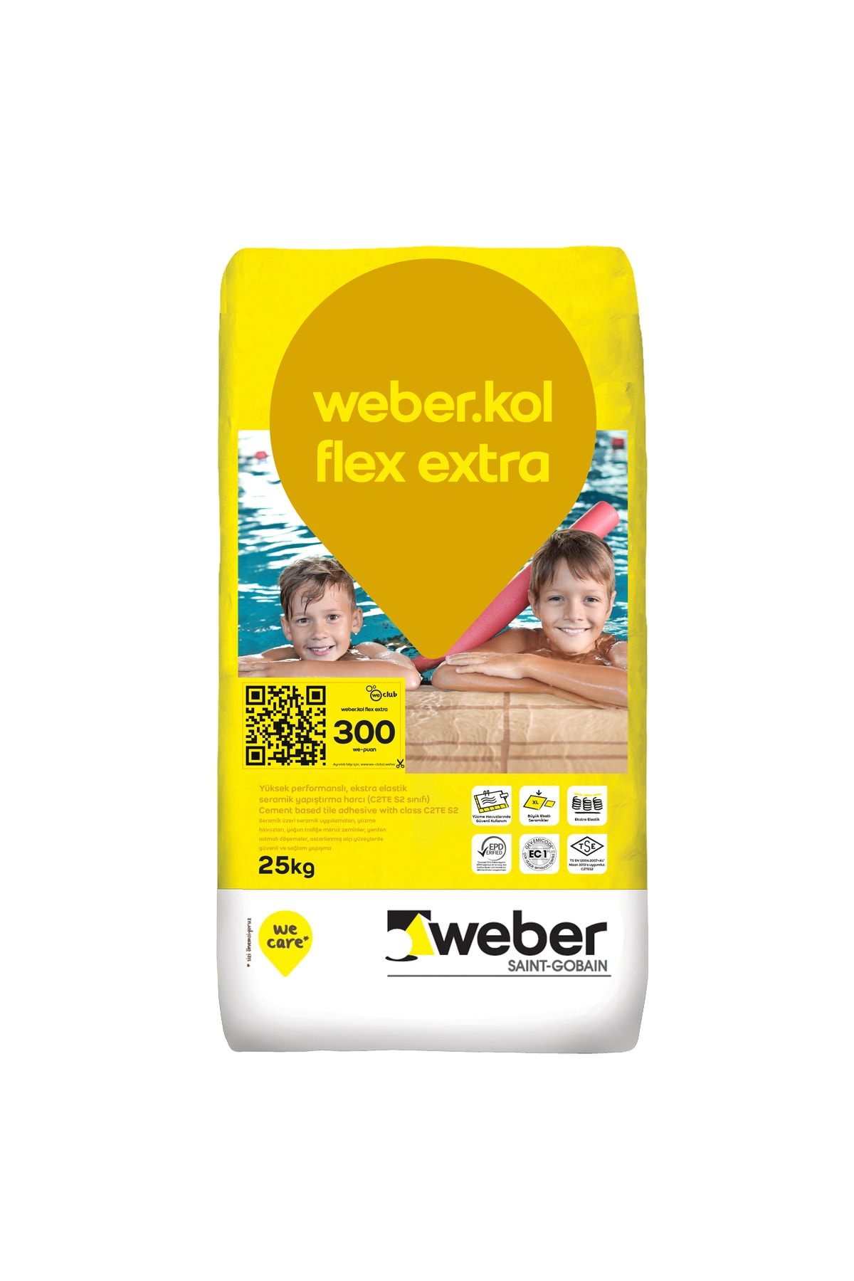 Kol Flex Extra Seramik Yapıştırma Harcı 25 Kg (gri)