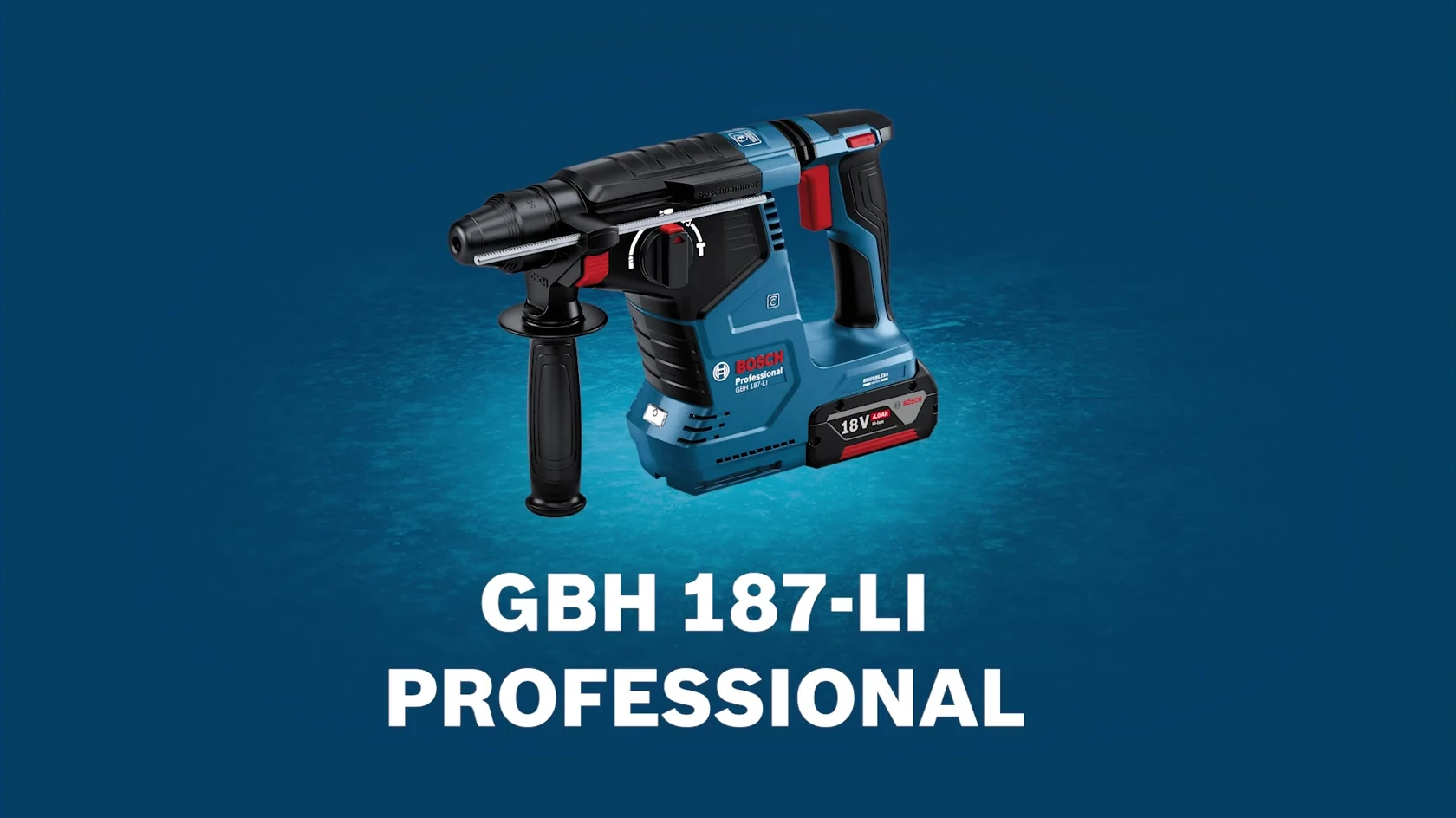 Gbh 187-lı Professional Akülü Kırıcı Delici (AKÜ VE ŞARJ CİHAZI DAHİL DEĞİLDİR) - 0611923120