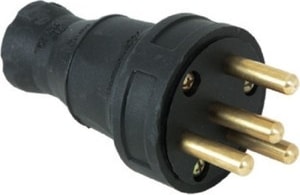 Mut-30 3X25A Kauçuk Erkek Fiş (30ADET)