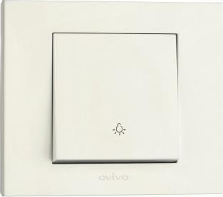 Beyaz Light Anahtar Çerçeveli