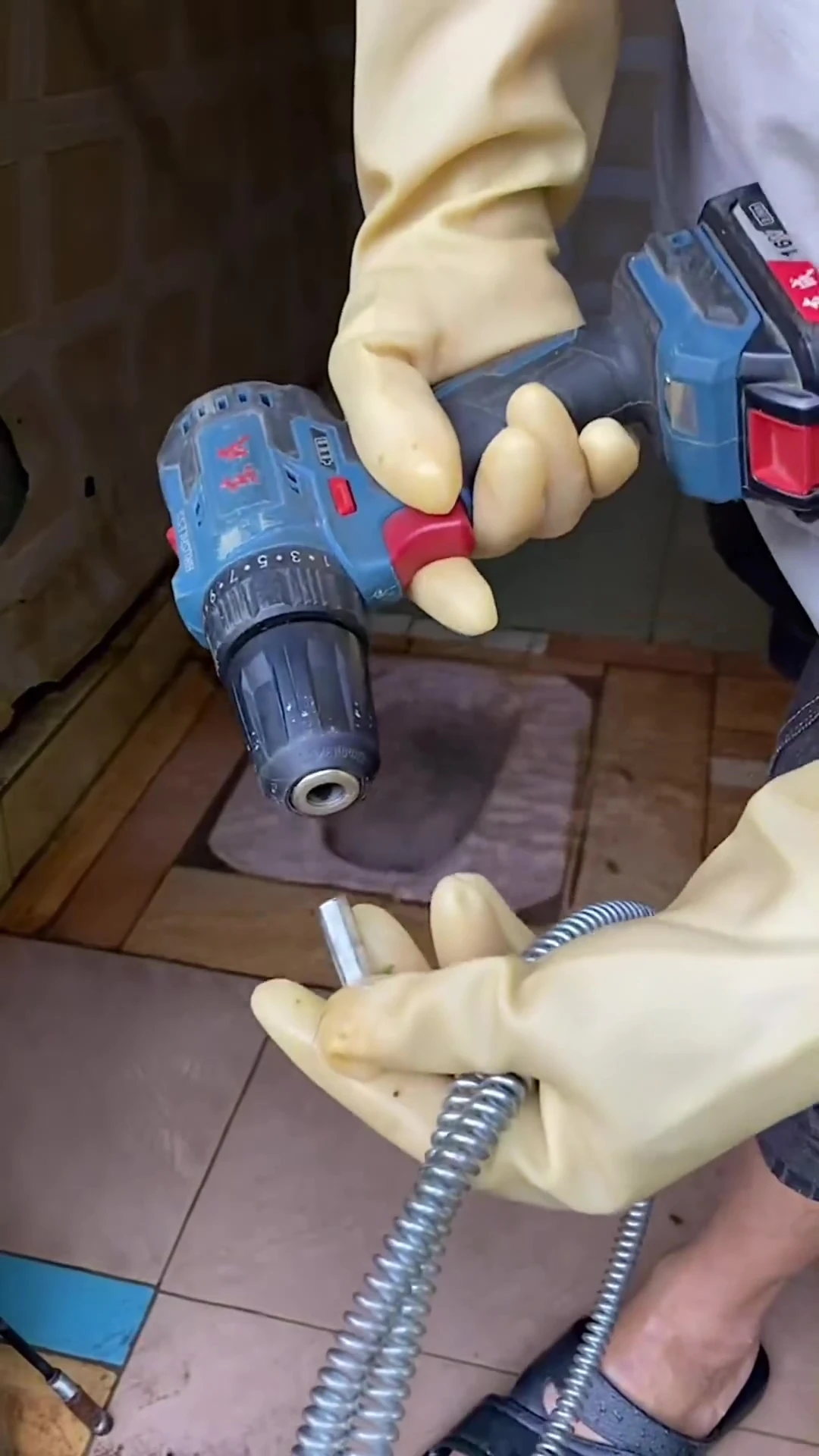 Kanal Açma Makinesi 16 Mm Yay 1 Adet 2.30 Metre