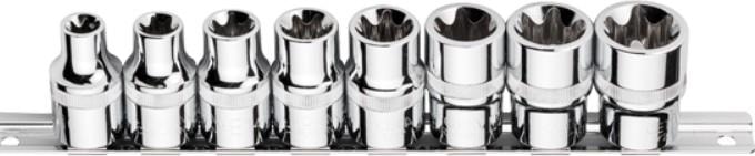 Ceta 8 Parça 3/8” Dış Torx Lokma Anahtar Takımı